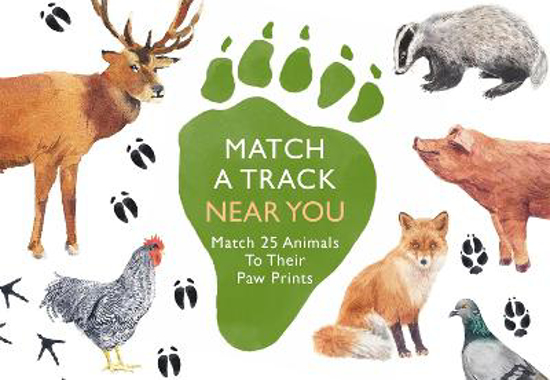 Picture of Match a Track Near You: Match 25 Animals To Their Paw Prints