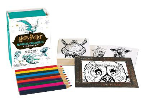 Picture of Harry Potter Magical Creatures Coloring Kit