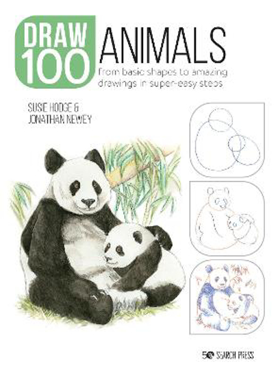 Picture of Draw 100: Animals: From Basic Shapes To Amazing Drawings In Super-easy Steps (hodge) Pb