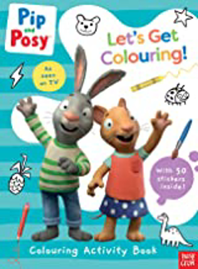 Picture of Pip And Posy: Let's Get Colouring! Pb